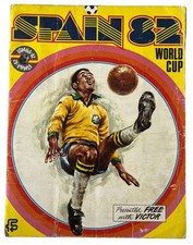 Album di carte Mondiali Spagna 1982 DI FKS, vuoto, buone condizioni