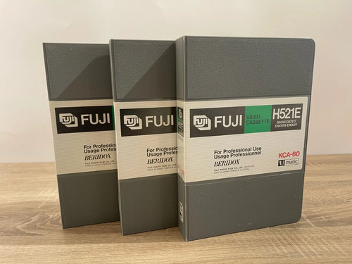 Videocassette fuji h521e kca60 - videocassette,