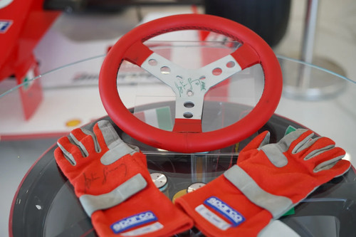 Ayrton senna volante kart - volante,