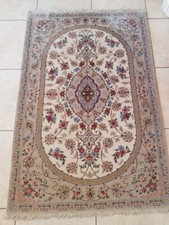 tappeto persiano seta e lana