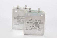 Coppia di condensatori Siemens