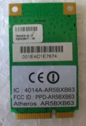 Atheros ath ar5bxb63 - atheros, ath-ar5bxb63