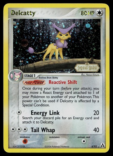 Carta pokemon delcatty - -,