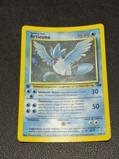 Pokemon Articuno 2/62 Fossil Rara Holo Prima Edizione Wizards ITA Carte Vintage