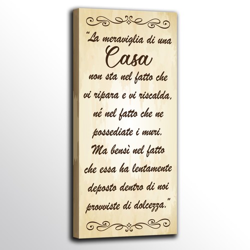 Quadro decorativo con frase - decorativo,