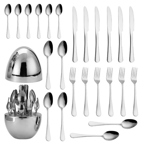 Set posate pezzi - set,