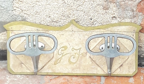 Antico attaccapanni parete - da,