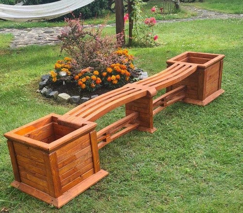 Panca rialzata fioriera - , da