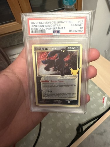Umbreon gold star 17 gran - star,