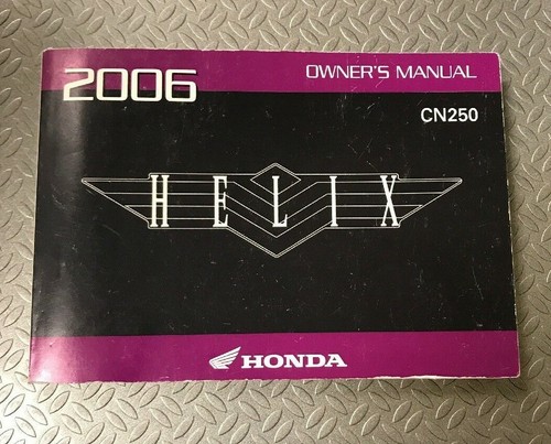 Honda cn250 helix manuale - honda,