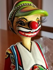 GRAZIOSA SCULTURA LIGNEA DI ARTIGIANATO SPAGNOLO "TOMS DRAG" COLLECTION