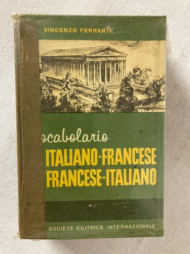 Vocabolario italiano francese