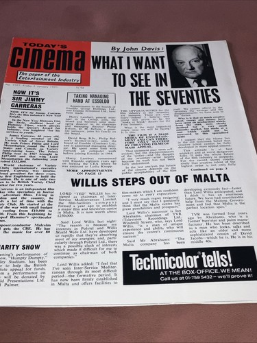 Today cinema 1970 hello - today’s, 1970.