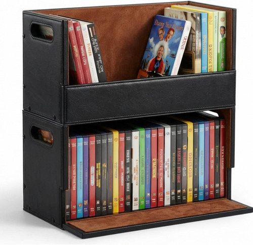 Set scaffali porta dvd in - 2,