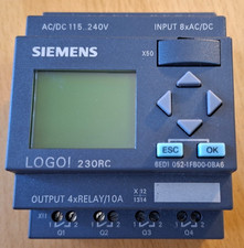 LOGO SIEMENS! 230RC 6ED1 052-1FB00-0BA6 / 6ED1052-1FB00-0BA6