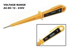 CACCIAVITE CERCAFASE DIGITALE TESTER ELETTRICO DI TENSIONE 12V 220V AC DC