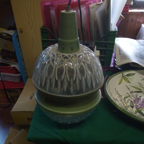 Lampadario vintage metallo - vintage,