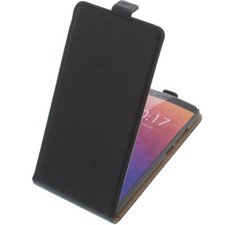 Custodia per Ulefone Power 3 Custodia Cellulare Modello Flip Custodia Nera