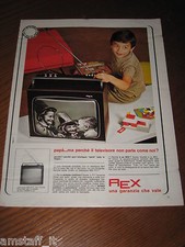 AC1=1968=REX TV TELEVISORE TELEVISIONE=PUBBLICITA'=ADVERTISING=WERBUNG=