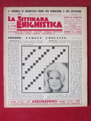 Settimana enigmistica 2175 - settimana,