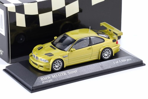 Minichamps bmw e46 gtr - 1:43,