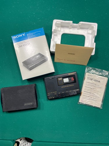 Sony walkman tcm 1000 - sony, a