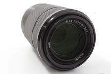 Sony E 55-210mm 1:4.5-6.3 OSS nero (SEL55210), come nuovo