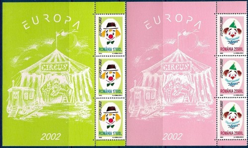 Romania 2002 clowns - clowns, circo