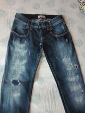 Jeans donna met strappi denim 26 Pantaloni in jeans donna woman MET 