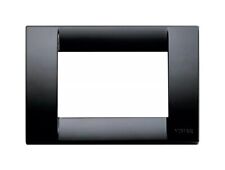 Vimar Idea 16743.16 Placca  3 moduli  tecnopolimero nero 