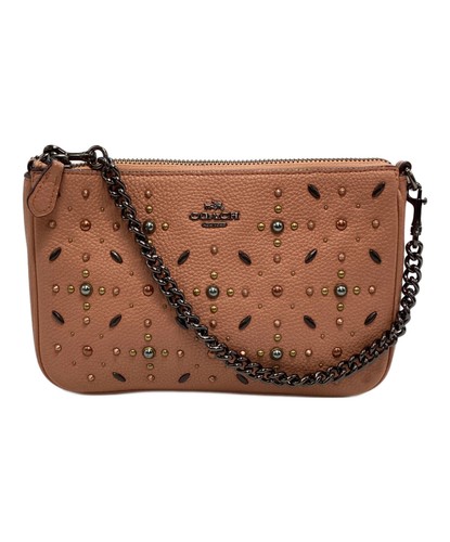 Coach pink studded mini - studded,