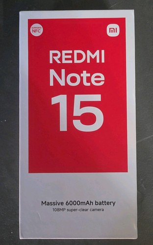 Xiaomi redmi note 256gb - note, 15