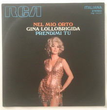 Gina Lollobrigida - Nel mio orto  (7" - Eartha Kitt / Carpenters ) - M-/M-