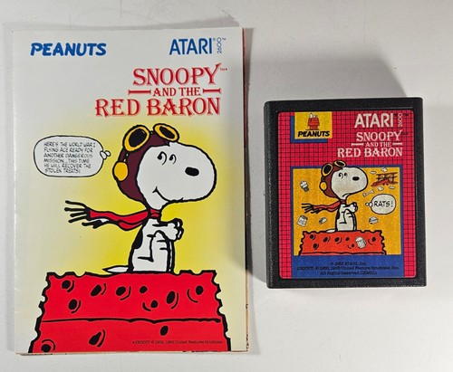 Atari 2600 snoopy barone - e,