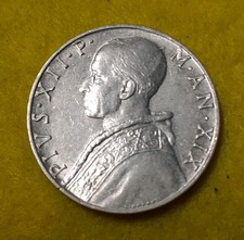 VATICANO 10 LIRE 1957 PIO XII° FDC ITALMA