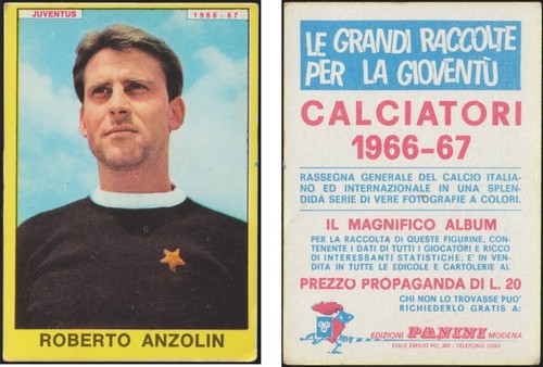 Calciatori panini 1966 - calciatori,