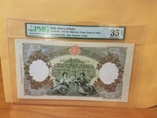 Italia P85a 5000 Lire10/1947