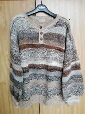 Maglione 100% lana alpaca e lama - Made in Bolivia - Tg XXL KAMI WARMI - VINTAGE