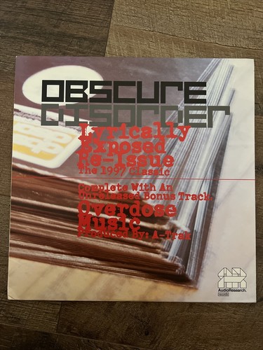Obscure disorder lyrically - disorder, "lyrically