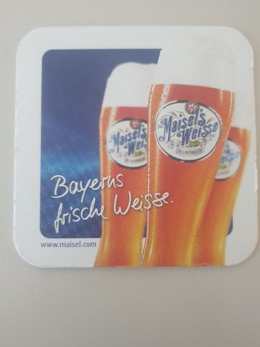 Sottobicchiere birra maisel - sottobicchiere, maisel's