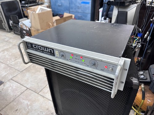 Crown macro tech 5000vz - crown,