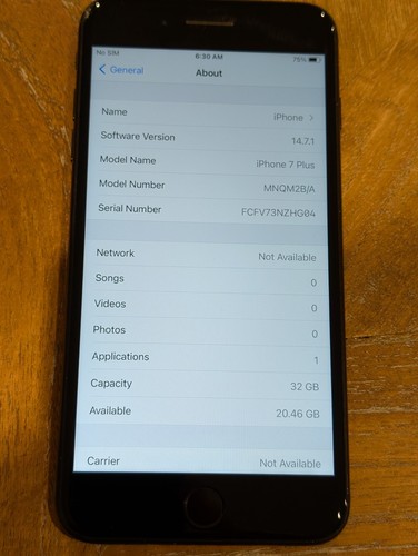 Iphone plus non sbloccato - 7,