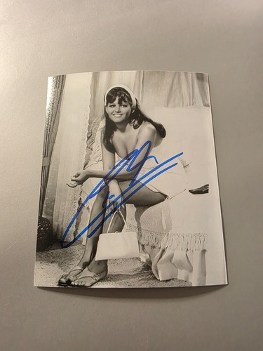 Claudia cardinale foto firmata - claudia,