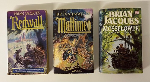 Redwall trilogy books brian - redwall, 3