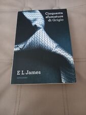 Libro di E L James 50 Sfumature Di Grigio, Mondadori Editore, di seconda mano.