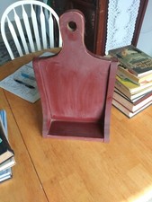 Scaffale sospeso rosso fienile