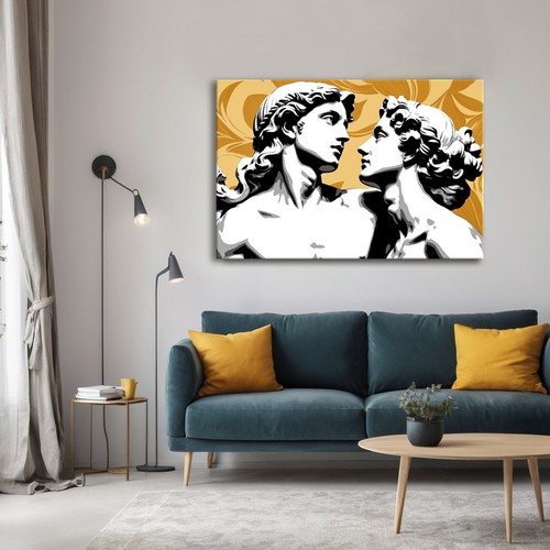 Quadro dipinto mano tela - quadro,