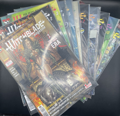 Witchblade magazine 11 top - witchblade,