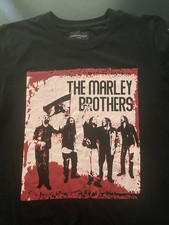 T-shirt The Marley Brothers x Defend Brooklyn, nera, taglia: XL