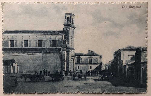 Cartolina san gregorio chiesa - san,